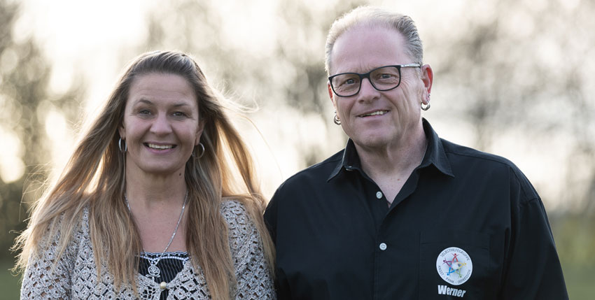 Svenja Beck und Werner Niebel